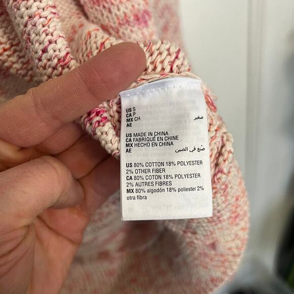 Style & Co. Completer Pink Combo Cardigan S - Picture 5 of 6